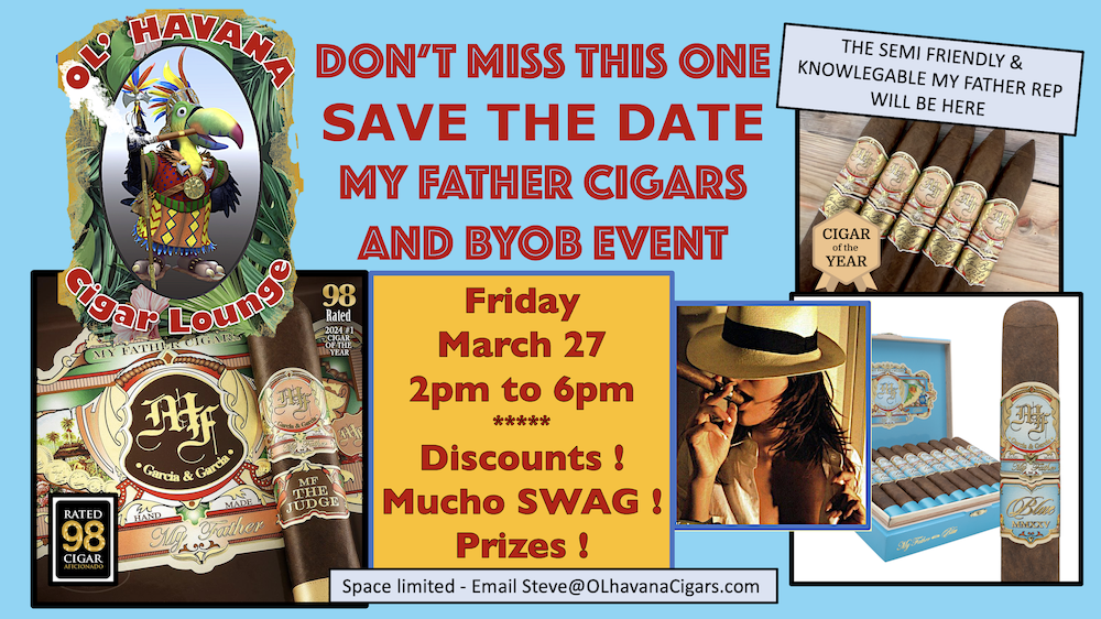 My Father Cigar & BYOB Event